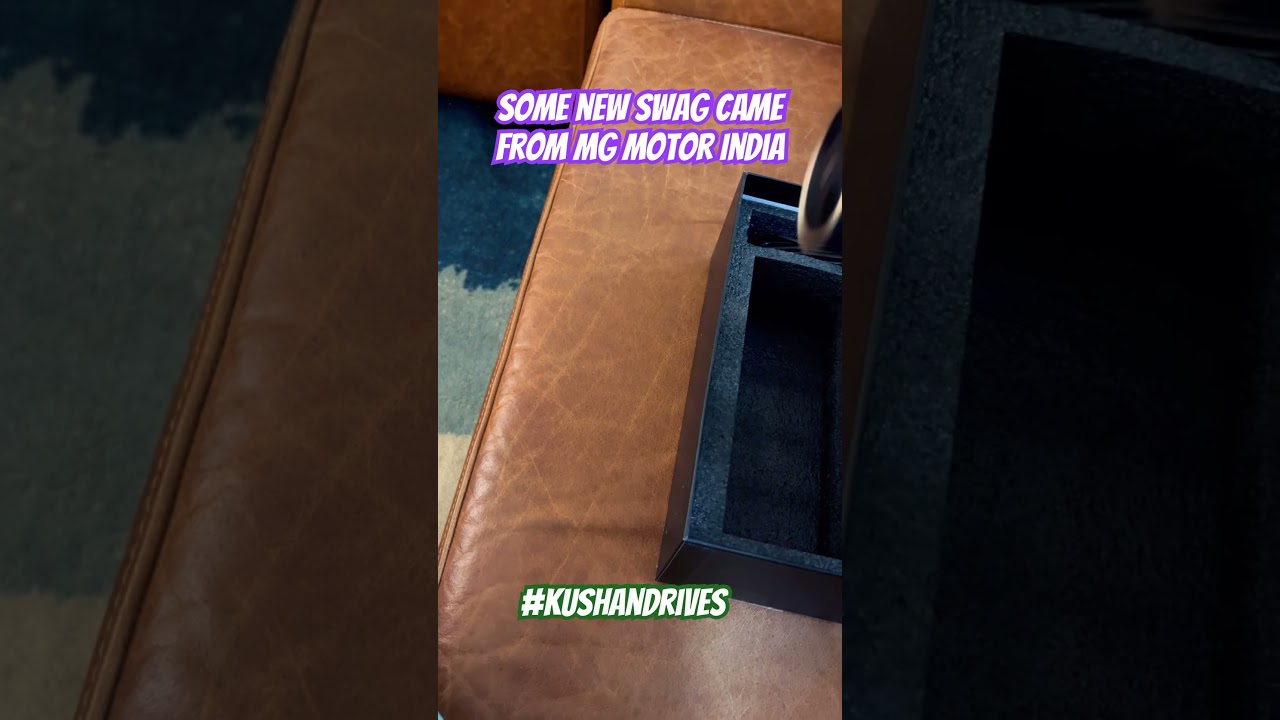 Thanks for the Car Air Purifier from MG Motor India 