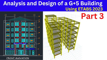 Analysis and Design of a G+5 building using ETABS 21 Part 3 Defining Material Properties