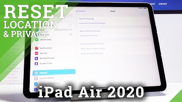 How to Restore Location & Privacy Settings on APPLE iPad Air 2020 – Reset Options