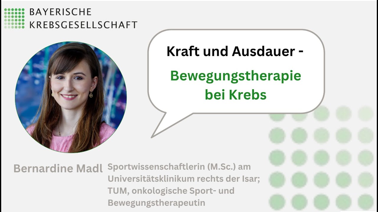 Kraft und Ausdauer – Bewegungstherapie bei Krebs