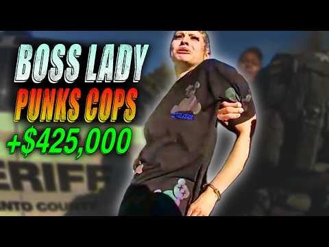 This Woman SPANKED THE COPS In Court And Sent Them Home Without Their $425,000 • Cops OWNED