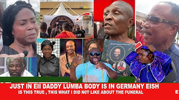 Just In Eish Daddy Lumba body is in Germany eeeh is this true ,This what I did n0t like about the fu