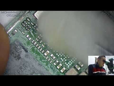 تتبع عطل فاصل باور جهاز انفنكس X650C 