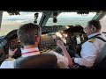 1987 Classic B747-200F wonderful Cockpit Landing into Frankfurt! [AIRCLIPS]