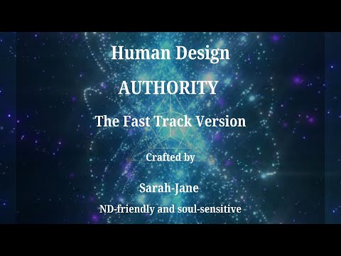 Human Design Authority | The Voice of Your Body | Human Design | Authority