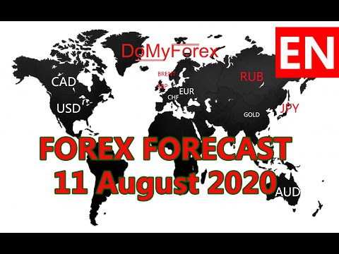 Today Forex forecast 11 August 2020 EURUSD, GBPUSD, USDCHF, USDJPY, AUDUSD, USDCAD, Brent, Bitcoin