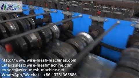 Fence  peach post forming machine