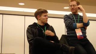 BwayCon Day 2 - VIP - Andrew Keenan Bolger on Newsies