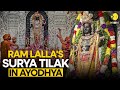 Surya tilak ayodhyas ram mandir releases trial of surya tilak  wion originals