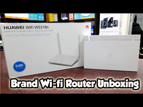 Brand Wi-Fi Router | Huawei WS318n N300 Wireless Router.