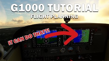 EASY Flight Planning on the G1000 Tutorial | G1000 Series Part 2