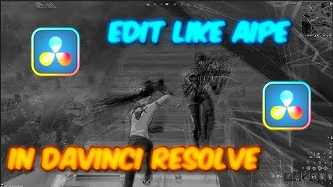 (Tutorial posted) How to edit like Apie in DaVinci Resolve (NO PLUGINS)