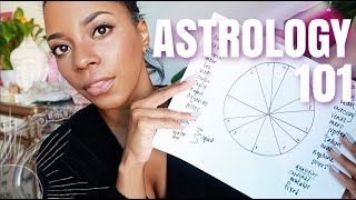 ASTROLOGY 101|| How to Read an Astrology Chart || BIRTH\/ NATAL CHART \& MORE! || BEGINNERS
