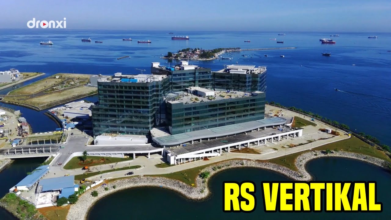 Rumah Sakit Vertikal Makassar | tempat terbaik | best view #drone