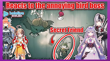 Hololive en girls reacts to the most annoying bird in Hollow Knight Silksong【hololive en/eng sub】