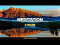 4K Mountain Lake Reflections Deep Meditation Cooking Music 2h mp3