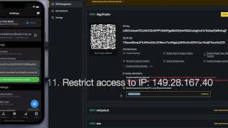 How to add your Binance API keys into the AlgoTrader App