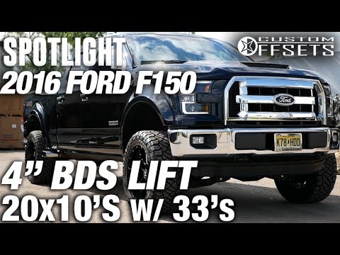 Spotlight - 2016 Ford F150, 4" BDS", 20x10s, and 33's ... Spotlight - 2016 Ford F150, 4" BDS", 20x10s, and 33's ...