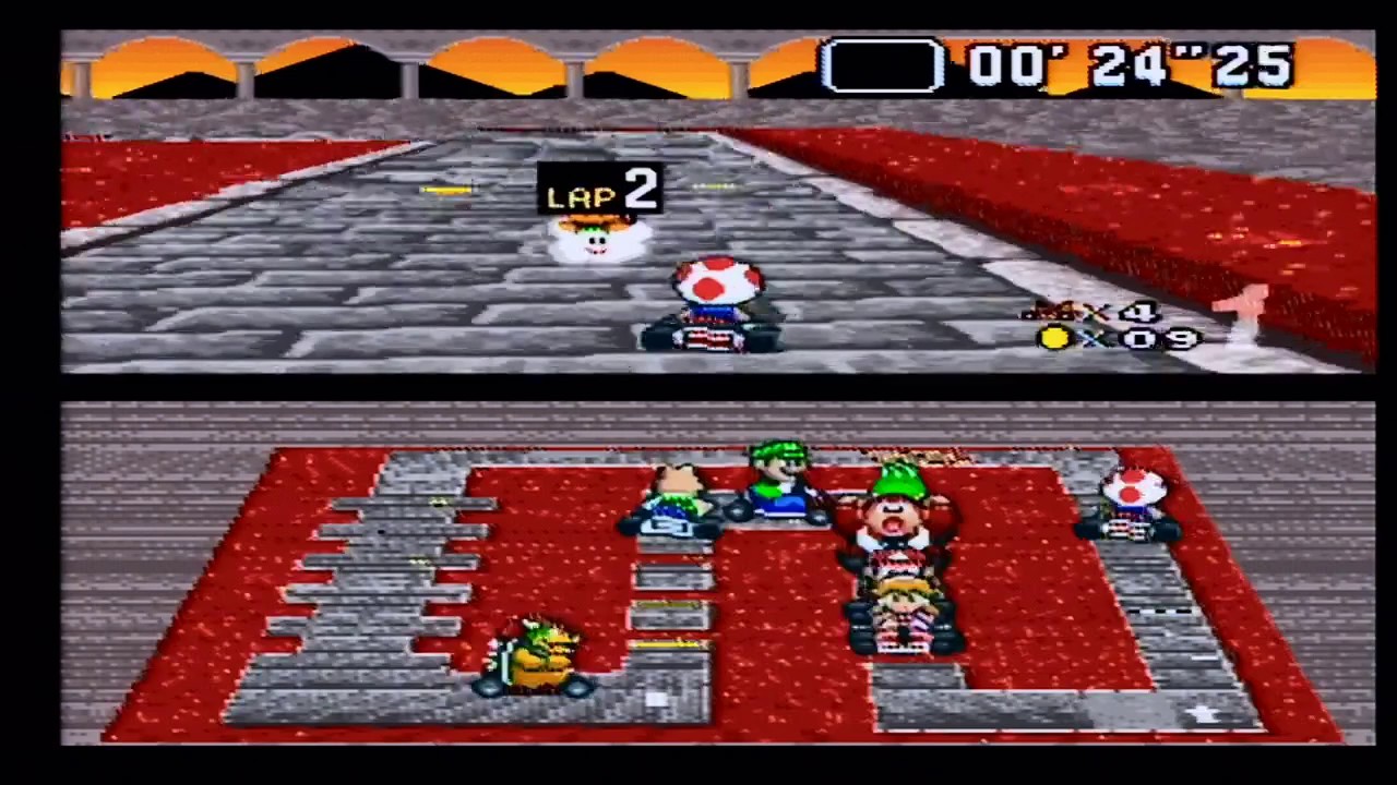 Super Mario Kart [Mushroom Cup 50cc]