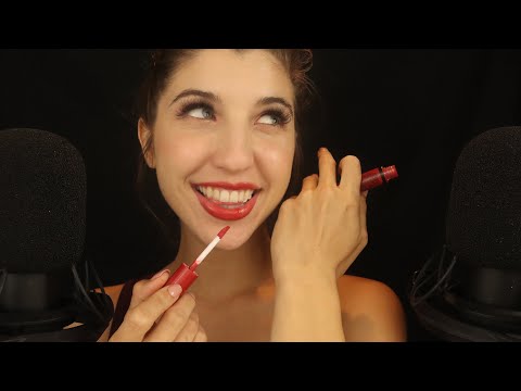 [ASMR] Sweet & Comforting Valley Girl 🥰✨~ (Gum Chewing, Lipgloss, etc.)