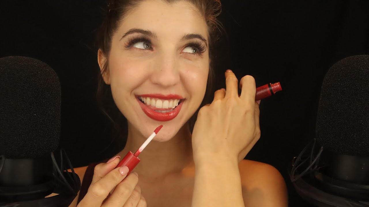 [ASMR] Sweet & Comforting Valley Girl 🥰✨~ (Gum Chewing, Lipgloss, etc.)