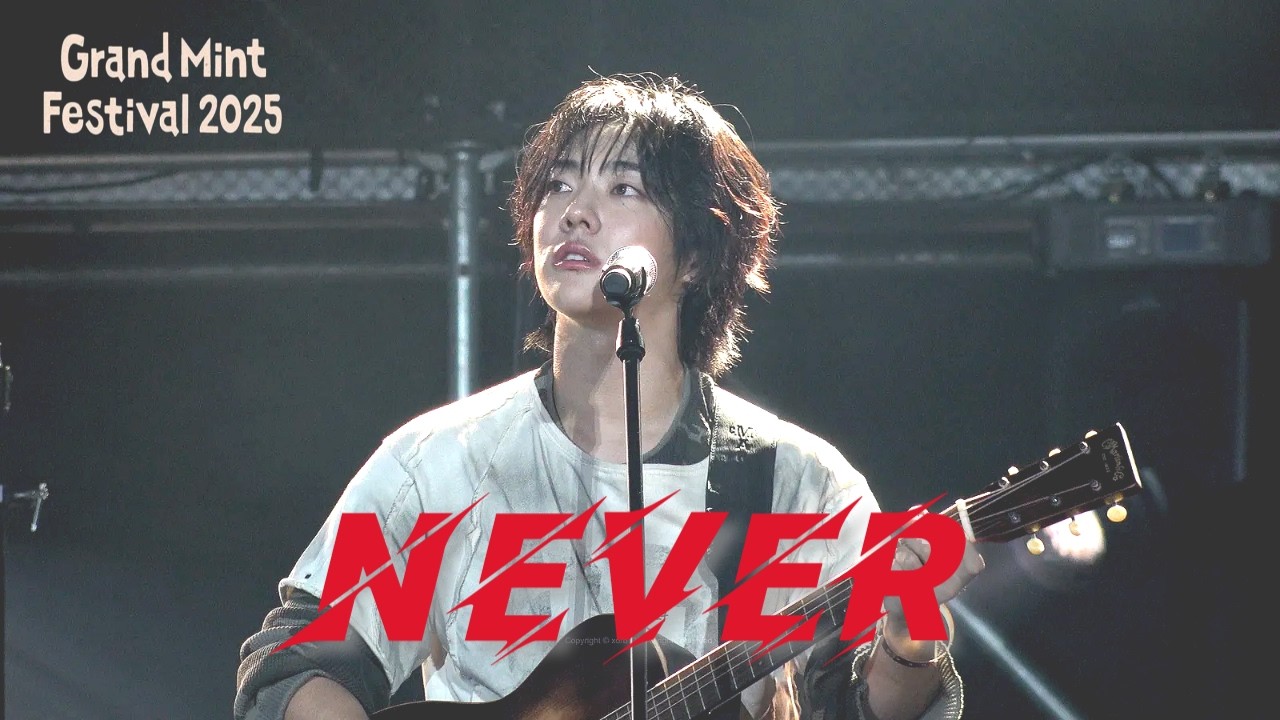 [4K] 251019 Dragon Pony (드래곤포니) 'NEVER' 안태규 직캠 | Grand Mint Festival 2025