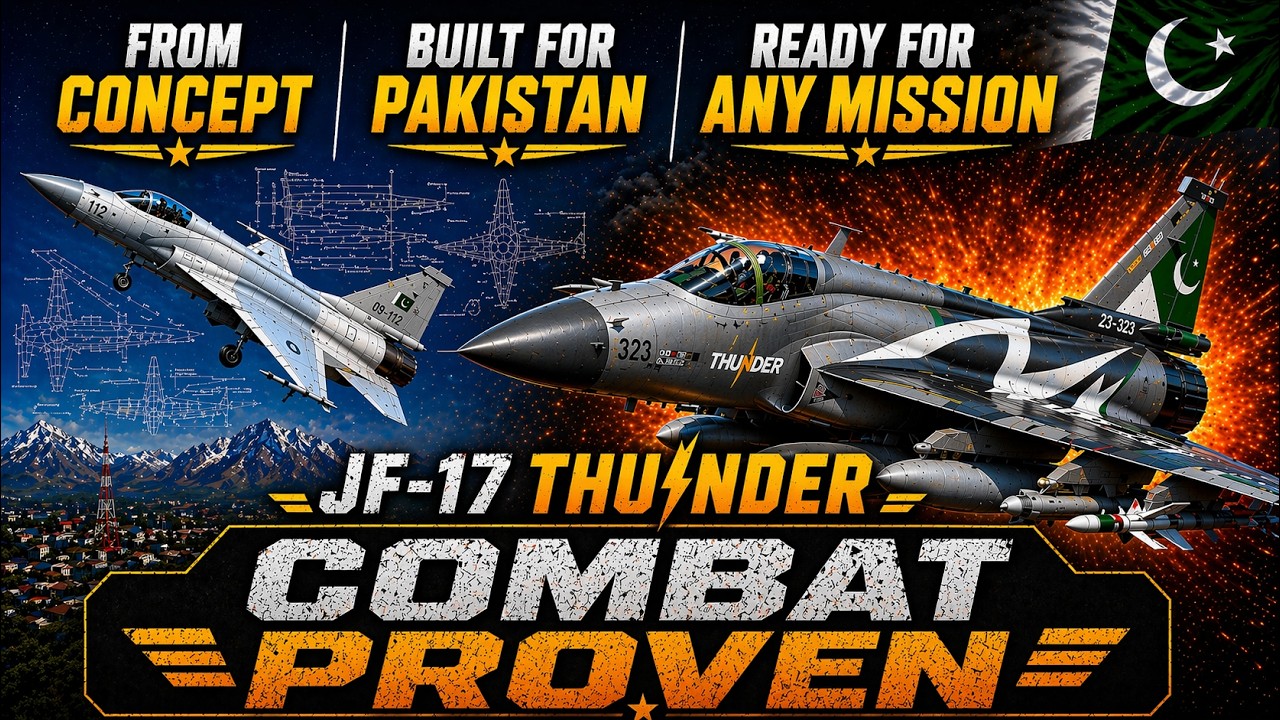 From Concept to Combat Proven: JF-17 Thunder Pakistan Air Force