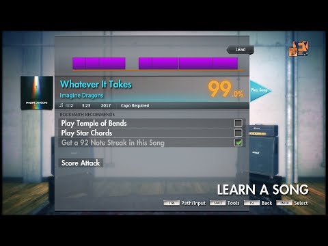 Imagine Dragons - Whatever It Takes (Lead) Rocksmith 2014 CDLC