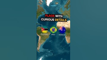 Flags with Hidden Details You Didn’t Know! 🌎