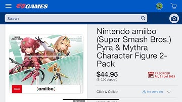 Xenoblade Chronicles 3 Amibos Pyra & Mythra Pack are HERE!!