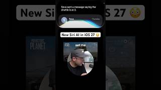 Testing out the new Siri AI in iOS 27