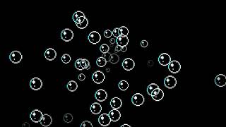 Minecraft Bubbles Black Background Footage 1 | JasperBale