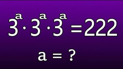 Germany | Can You Solve THIS ?| Solving Exponential And  logarithmic equations | Maths Olympiad