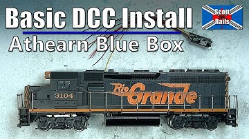 My Comprehensive Guide To Basic DCC Convertion Of An Athearn Blue Box Locomotive On A Budget