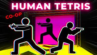 HUMAN TETRIS | Immersive Interactive Warm Up #8 | 2 Player
