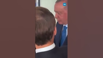 Erdoğan’dan Macron yorumu: İyi olduğu zamanlar da oluyor demek!
