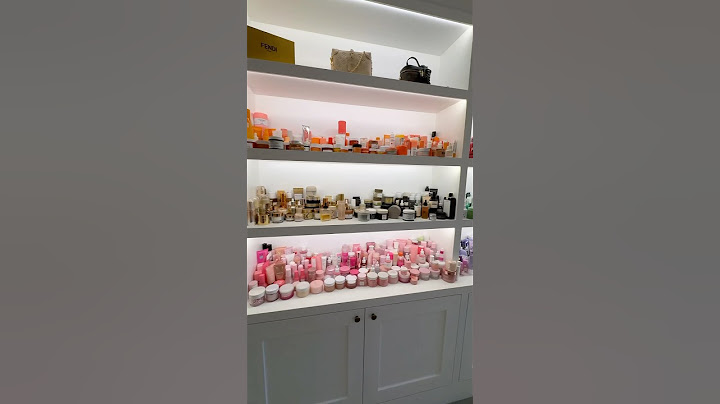 Beauty room reveal 🤍 #beautyroom #roomtour #skincare #makeupcollection