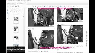 Bobcat T550 Compact Track Loader Service Manual SN A7UJ11001 & Above