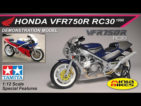 EP248 | HONDA VFR750R RC30 (1990) | TAMIYA | 1:12 SCALE | CLASSIC