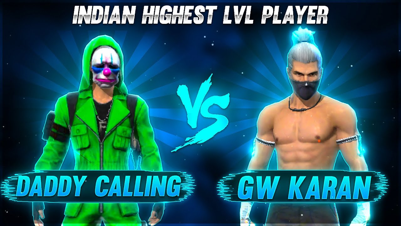 DADDY CALLING VS GW KARAN || FREE FIRE