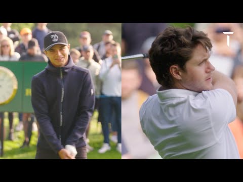 Celebrity swing thoughts featuring lando norris and niall horan