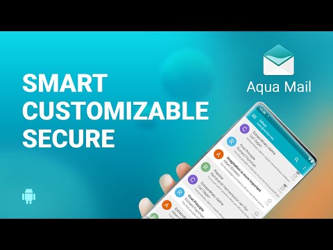 Email Aqua Mail - سحابة سريعة وآمنة