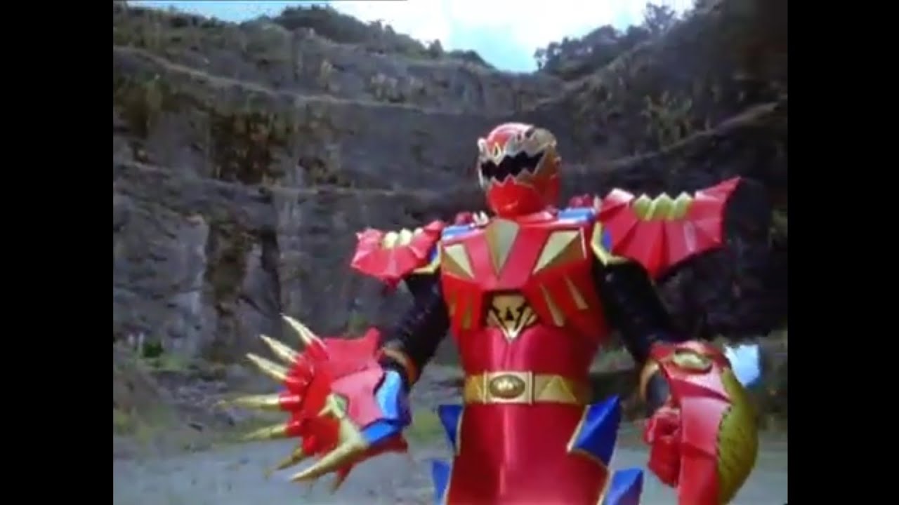 Power Rangers Dino Thunder Red Ranger Battlizer