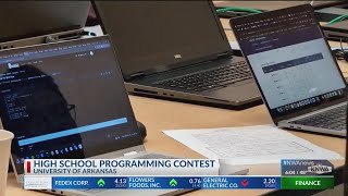 U of Arkansas hosts programming contest for high schoolers