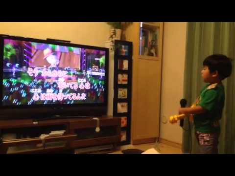 サカナクションのモノクロトウキョーを歌ってみた3歳児