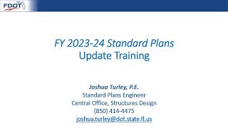 FY 2023-24 Standard Plans Update (Part 3): Structures