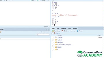 Formation R Cours 6 : Création des objets