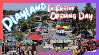 Playland In Fresno, Opening Day