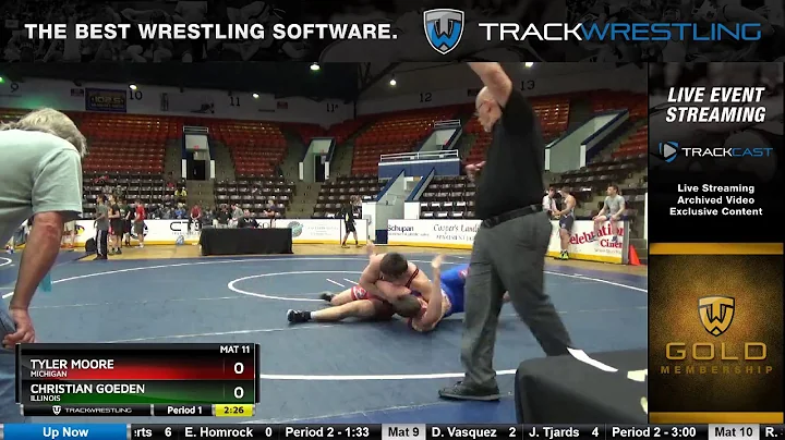 1182 Junior  220 Tyler Moore Michigan vs Christian...