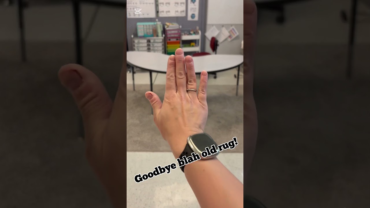 My new classroom rug from Booooom Jackson!